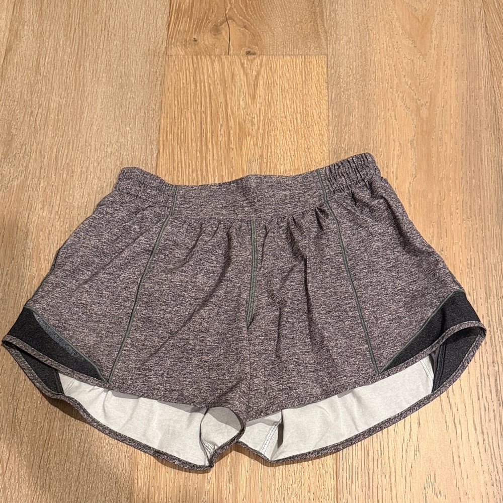 lulu-lemon athletica Gray Hotty Hot Shorts